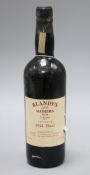 A bottle of Blandy's Bual 1954 Madeira