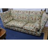 A Knole sofa W.226cm