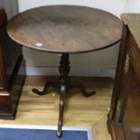 Georgian tilt top tripod table W.76cm