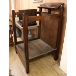 An auctioneer's rostrum W.88cm