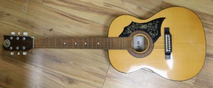 A Kay acoustic guitar