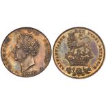 George IV (1820-30), silver Proof Shilling, 1826. Second bare head left, date below, legend and