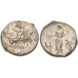 Sicily, Himera. Silver Tetradrachm (17.52 g), ca. 409-407 BC. Signed by the artist Mai… maestro