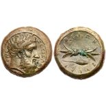 Sicily, Syracuse. Timeoleon and Third Democracy, c. 344-338 BC. AE 24 (12.66g) N