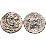 Macedonian Kingdom. Alexander III, the Great, 336-323 BC. Silver Tetradrachm (17