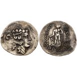 Celtic, Eastern Europe. Imitating Thasos. Silver Tetradrachm (16.38 g), Late 2nd