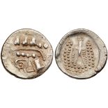 Eastern Europe, Imitating Thasos. Silver Tetradrachm (16.30 g), late 2nd-1st cen