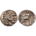 Macedonian Kingdom. Alexander III, the Great, 336-323 BC. Silver Tetradrachm (16