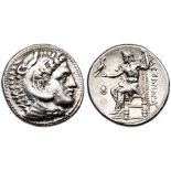 Macedonian Kingdom. Alexander III, the Great, 336-323 BC. Silver tetradrachm (16