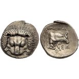 Islands off Ionia, Samos. Silver Tetradrachm (15.34 g), ca. 408/4-380/66 Superb