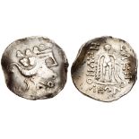 Eastern Europe, Imitating Thasos. Silver Tetradrachm (16.74 g), late 2nd-1st cen