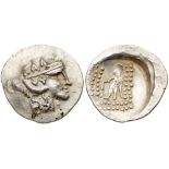 Eastern Europe, Imitating Thasos. Silver Tetradrachm (16.43 g), late 2nd-1st cen