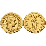 Gordian III. Gold Aureus (5.12 g), AD 238-244. Rome, AD 241-243. IMP GORDIANVS PIVS FEL AVG,