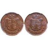 Great Britain. Copper Trial Striking, ND (1957). Copper. 20.3 mm. Royal Mint. Planchet size of