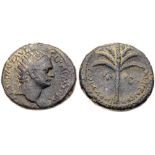 Judaea, Roman Judaea. Domitian. Æ (14.34 g), AD 81-96. AD 92. IMP CAES DOMIT AVG GERM PM TR P XI,