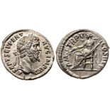 Septimius Severus. Silver Denarius (3.24 g), AD 193-211. Laodicea, AD 197. L SEPT SEV PERT AVG IMP