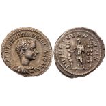 Diadumenian. Silver Denarius (3.20 g), as Caesar, AD 217-218. Rome, under Macrinus, early AD 218.
