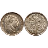 Great Britain. Shilling, 1816. S.3790; ESC-1228; KM-666. George III. PCGS graded MS-65. Estimate