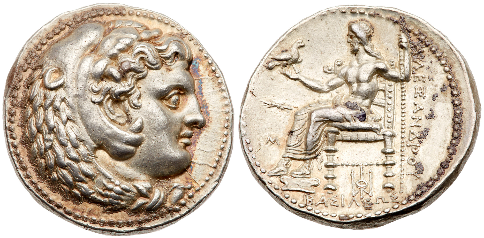 Macedonian Kingdom. Alexander III 'the Great'. Silver Tetradrachm (17.09 g), 336-323 BC. Babylon,