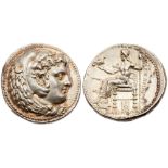 Macedonian Kingdom. Alexander III 'the Great'. Silver Tetradrachm (17.09 g), 336-323 BC. Babylon,