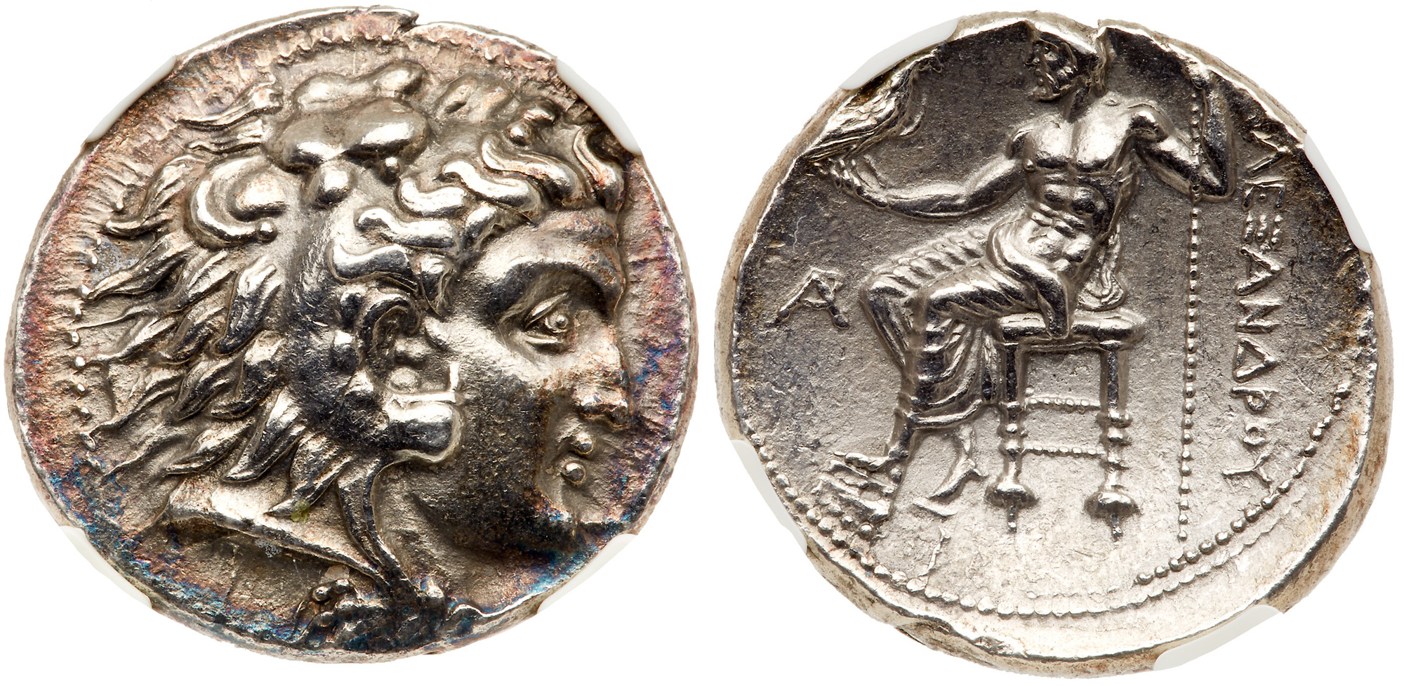 Macedonian Kingdom. Alexander III, the Great, 336-323 BC. Silver Tetradrachm (16.65g). Mint of
