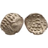 Britain, Durotriges. BI Stater (4.56 g), ca. 65 BC-AD 45. Durotrigan E, Abstract (Cranborne Chase)