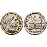 Constantius I. Silver Argenteus (3.34 g), as Caesar, AD 293-305. Antioch, ca. AD 298. CONSTANTI-VS