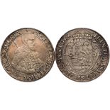 Transylvania. Taler, 1622-NB. Dav-4715A; KM-147. Gabriel Bethlen, 1613-1629. Harnessed bust right.