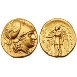 Macedonian Kingdom. Alexander III 'the Great'. Gold Stater (8.54 g), 336-323 BC. Kallatis, ca. 250-