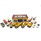 ASSORTED DIECAST MODEL VEHICLES most circa 1950s-60s, variable condition, some repainted, all