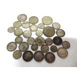 COINS - GREAT BRITAIN Assorted pre- and post-1920 silver coinage.