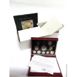 COINS - GREAT BRITAIN comprising proof year sets, 1994, 1995, 1996, 1997 & (deluxe) 1998, each in