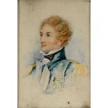 BRITISH SCHOOL (19TH CENTURY) General William Staveley, a portrait miniature, watercolour and