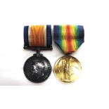 A GREAT WAR PAIR OF MEDALS TO PRIVATE A.W. NELMS, ROYAL BERKSHIRE REGIMENT comprising the British