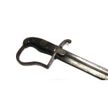 A PRUSSIAN M1811 'BLUCHER' CAVALRY SABRE late 19th century, the 75cm curved blade stamped