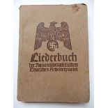 NATIONAL SOZIALISTISCHE DEUTSCHE ARBEITERPARTEI (NSDAP) - LIEDERBUCH DER NATIONALSOZIALISTISCHEN