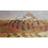 PERCY DRAKE BROOKSHAW (1907 - 1993) 'Spanish Landscape' oil on canvas, laid on board, signed and