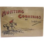 [HUNTING] Stewart, F.A. Hunting Countries, first edition, Collins, London, 1935, scarlet cloth gilt,