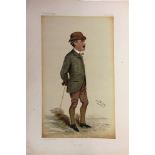 VANITY FAIR - TURF DEVOTEES Badminton, Sep. 7 1893, 39.5cm x 26.5cm; Horses, May 5 1888, 40.5cm x