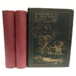 ANNA SEWELL - 'BLACK BEAUTY' illus. C. Aldin and R.S. Surtees - 'Handley Cross', two volumes, illus.