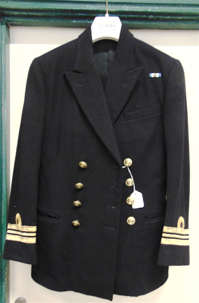 A BRITISH ROYAL NAVY LIEUTENANT COMMANDER'S UNIFORM later 20th century, comprising two regulation - Image 2 of 3