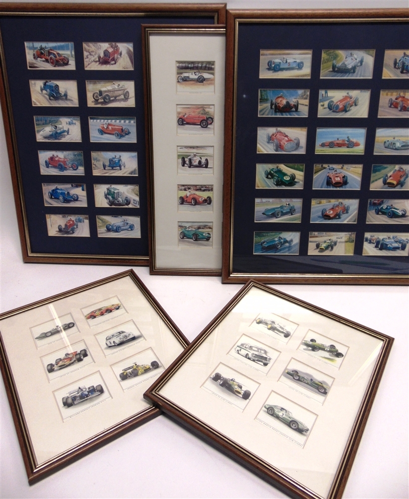 TRADE CARDS - MOTOR RACING including 'Racing Legends'; 'World Champions'; 'F1 Champions 1991-