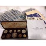 GREAT BRITAIN - ASSORTED comprising a 1953 proof set, cased; coin collections, 1984, 1986, 1994 (