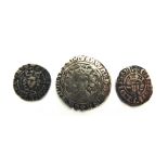 GREAT BRITAIN - ASSORTED HAMMERED SILVER comprising a Henry VI penny; Edward IV groat, London