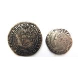 GREAT BRITAIN - ASSORTED HAMMERED SILVER comprising an Edward VI shilling; and an Elizabeth I