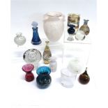 A COLLECTION OF ART GLASS including Vera Walther, Kosta Boda, Murano, Caithness, the largest piece