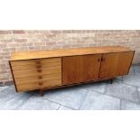 IB KOFOD-LARSEN FOR G PLAN: A G Plan 'Danish Range' sideboard, 235cm long 48cm deep 76cm high