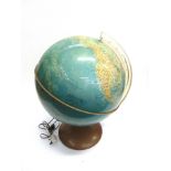 A LARGE 1960S ILLUMINATED DESKTOP GLOBE