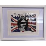 JAMIE READ (BRITISH, B.1947) 'Never Trust a Punk', colour print, limited edition 114/750, signed