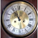 A LONGCASE CLOCK WITH 8-DAY MOVEMENT the dial with silvered chapter ring inscribed 'John Vise